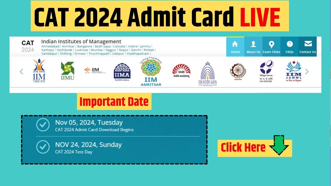 CAT 2024 Admit Card